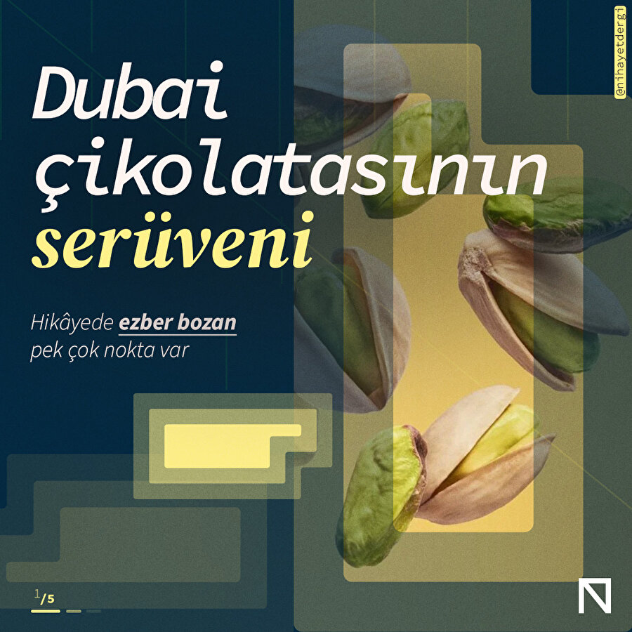 Dubai çikolatasının serüveni