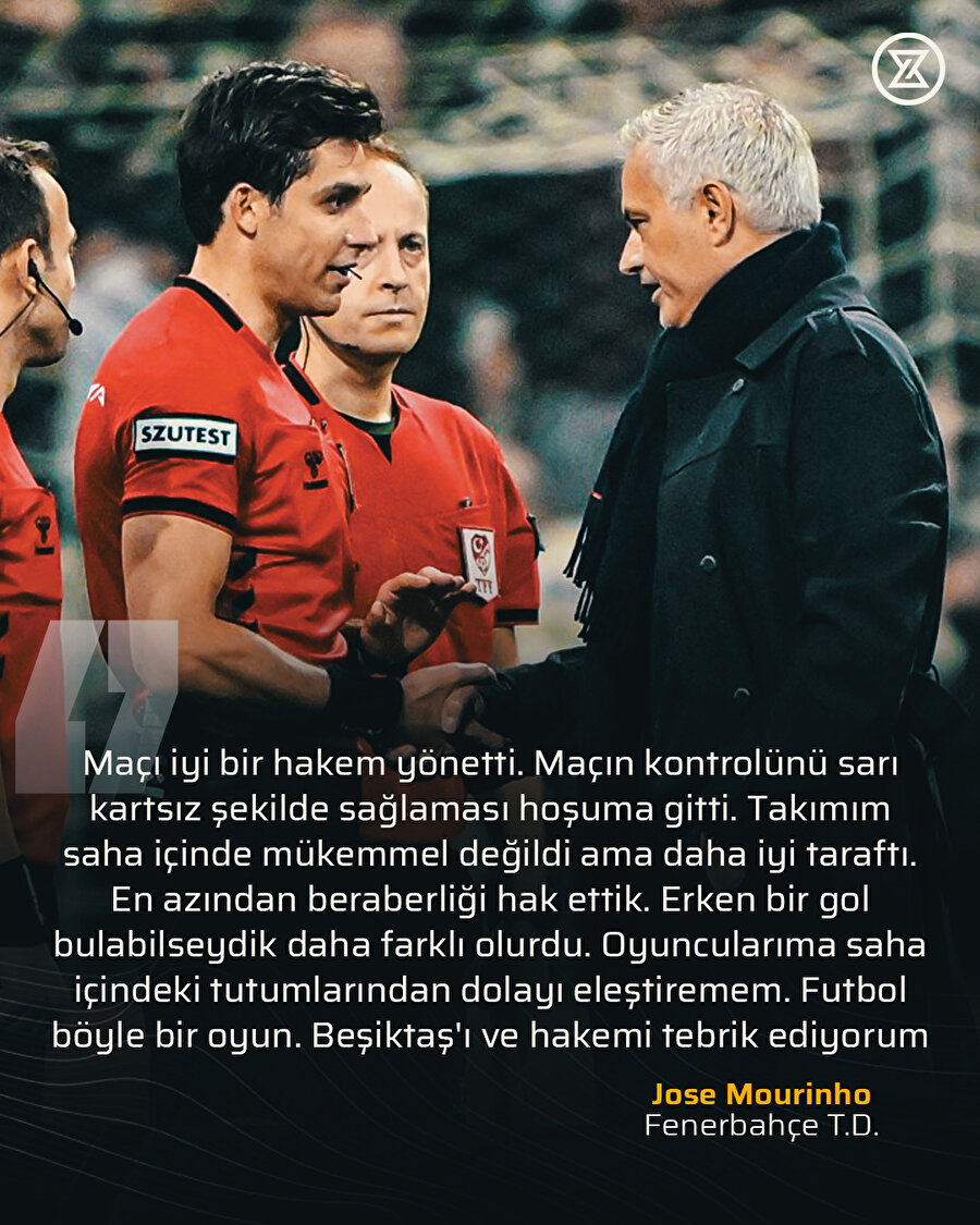 Mourinho'dan tebrik 