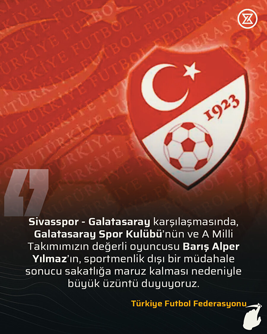 TFF’den Barış Alper Yılmaz açıklaması 