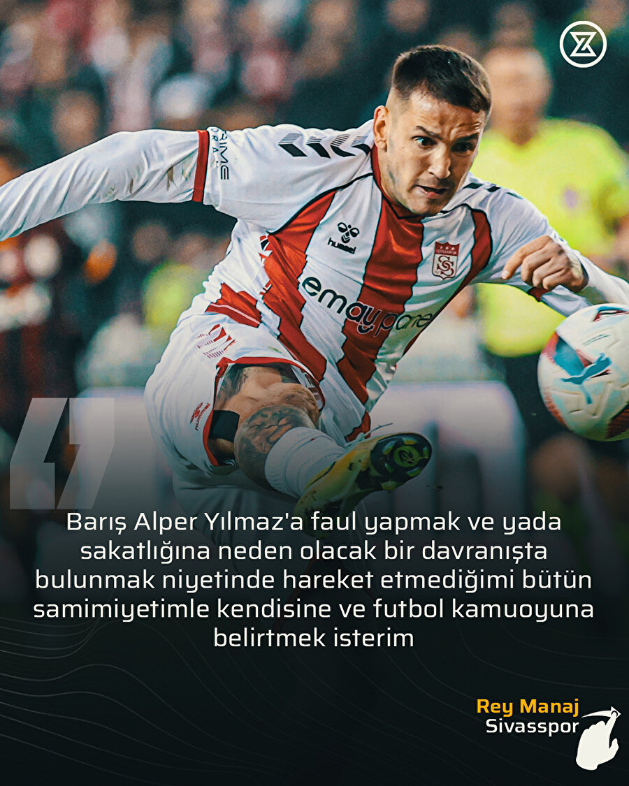 Rey Manaj, Barış Alper'den özür diledi