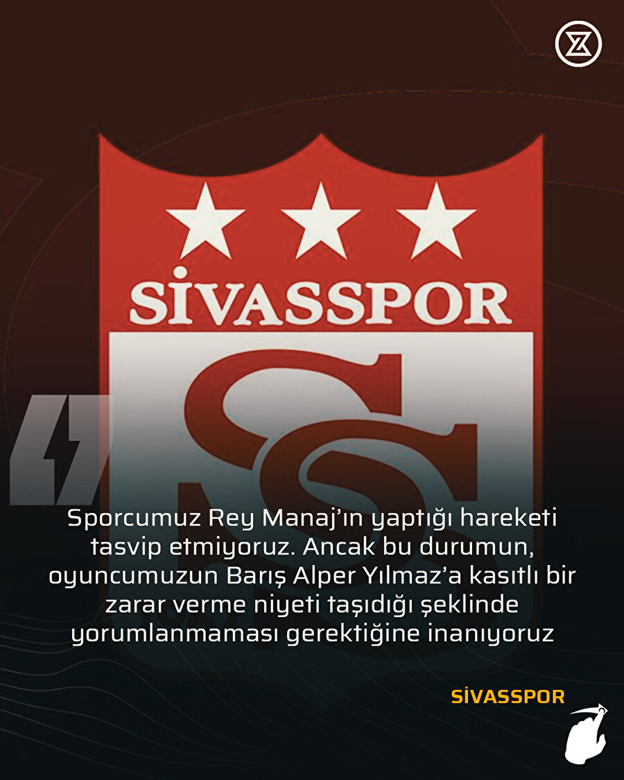 Sivasspor'dan Rey Manaj açıklaması