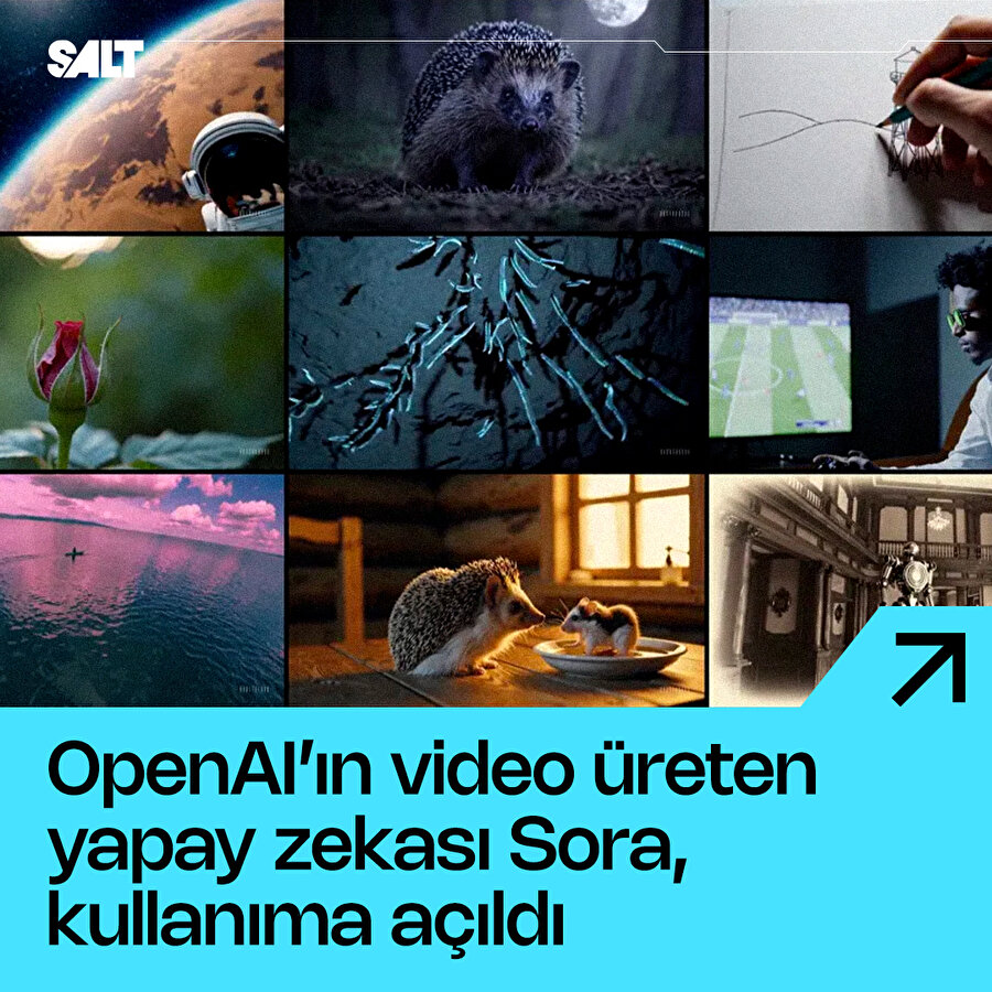 OpenAI, Sora'yı kullanıma sundu
