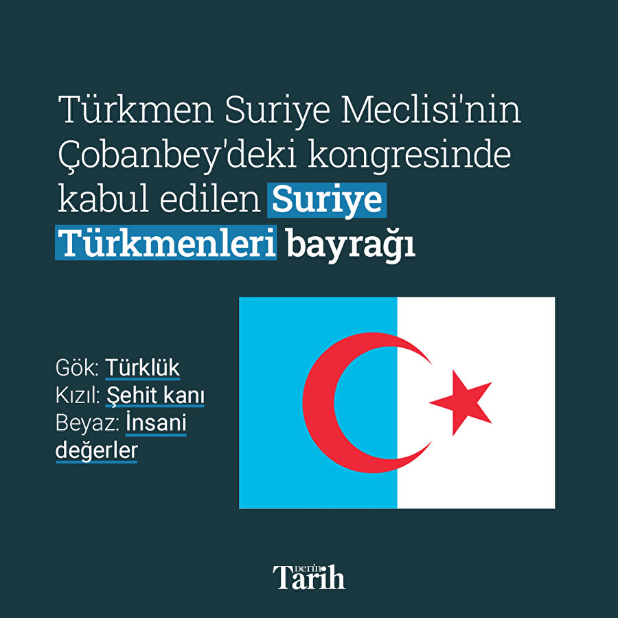 Suriye Türkmenleri bayrağı