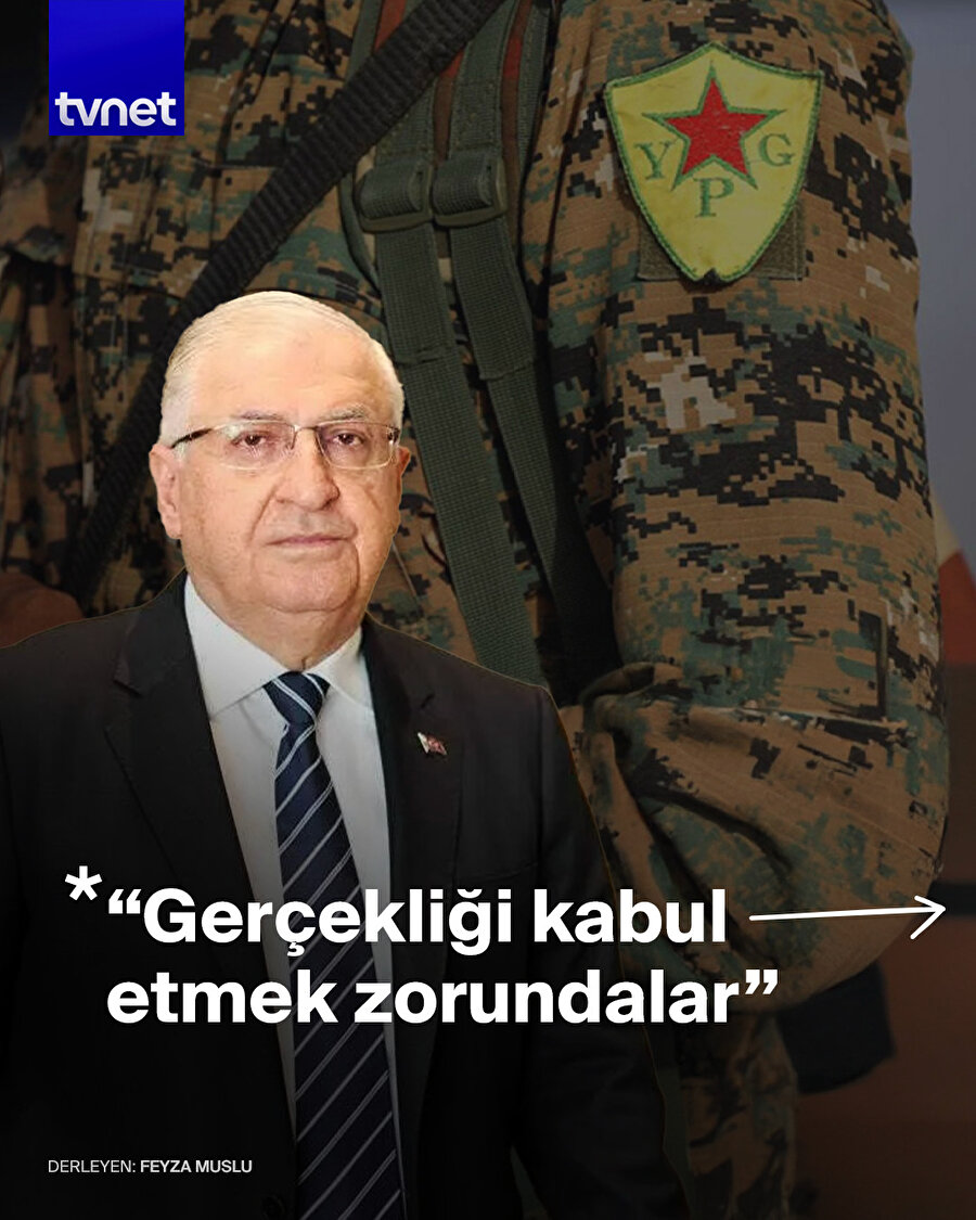Milli Savunma Bakanı Güler'den Suriye mesajı: PKK/YPG'nin tek başına hareket etmesine müsaade etmeyiz 