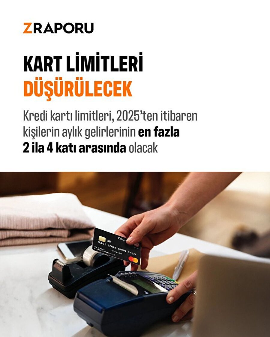 Kart limitleri düşürülecek