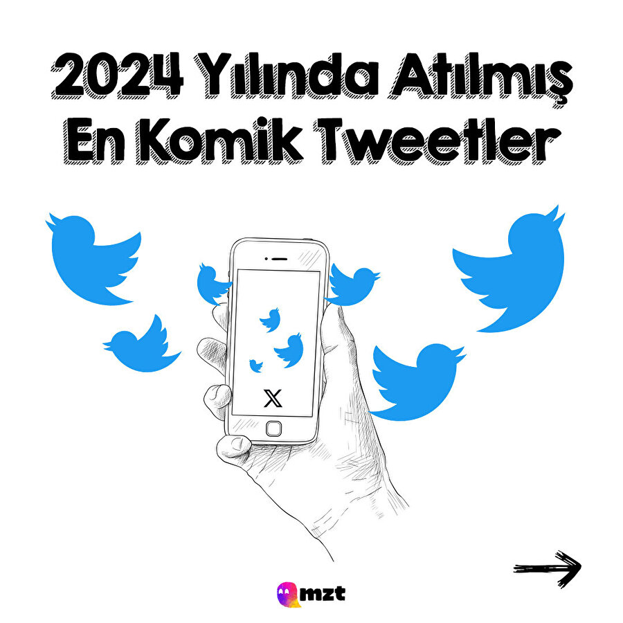 2024 yılında atılmış en komik tweetler