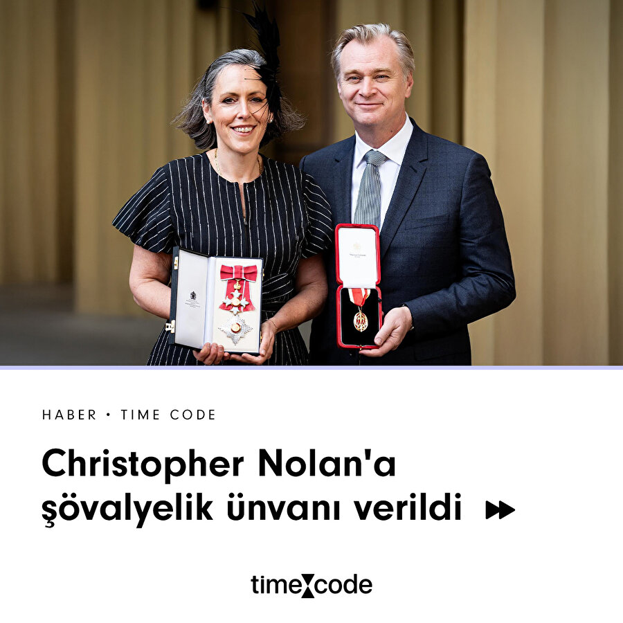 Christopher Nolan'a şövalyelik ünvanı verildi