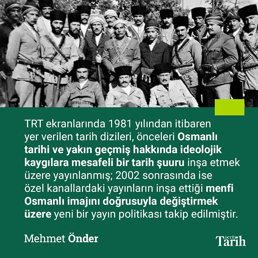 Tarih dizilerinde dönüşüm