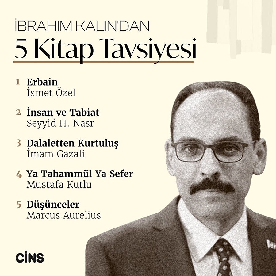 İbrahim Kalın'dan kitap tavsiyeleri