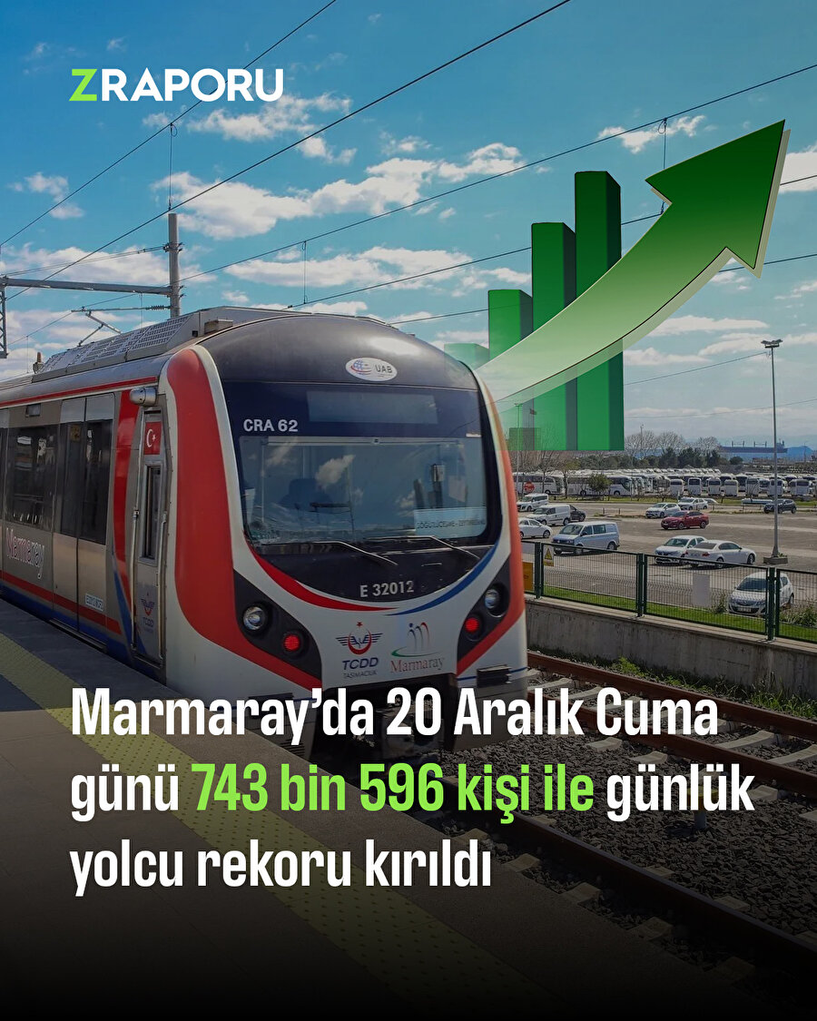 Marmaray'da yeni rekor