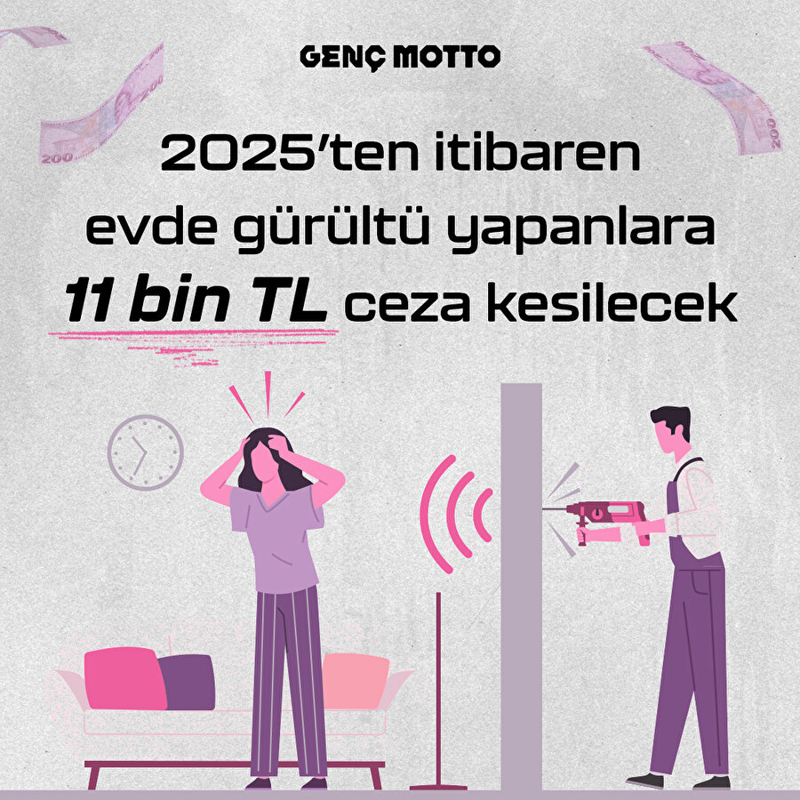 Gürültü yapana ceza kapıda