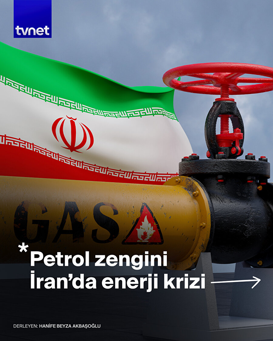 Petrol zengini İran'da doğal gaz kıtlığı yaşanıyor