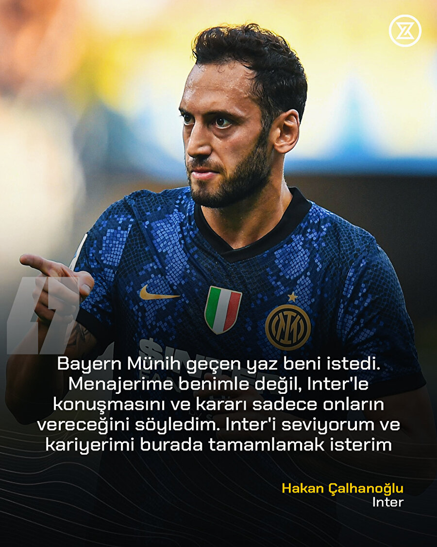Hakan Çalhanoğlu transferi hakkında konuştu