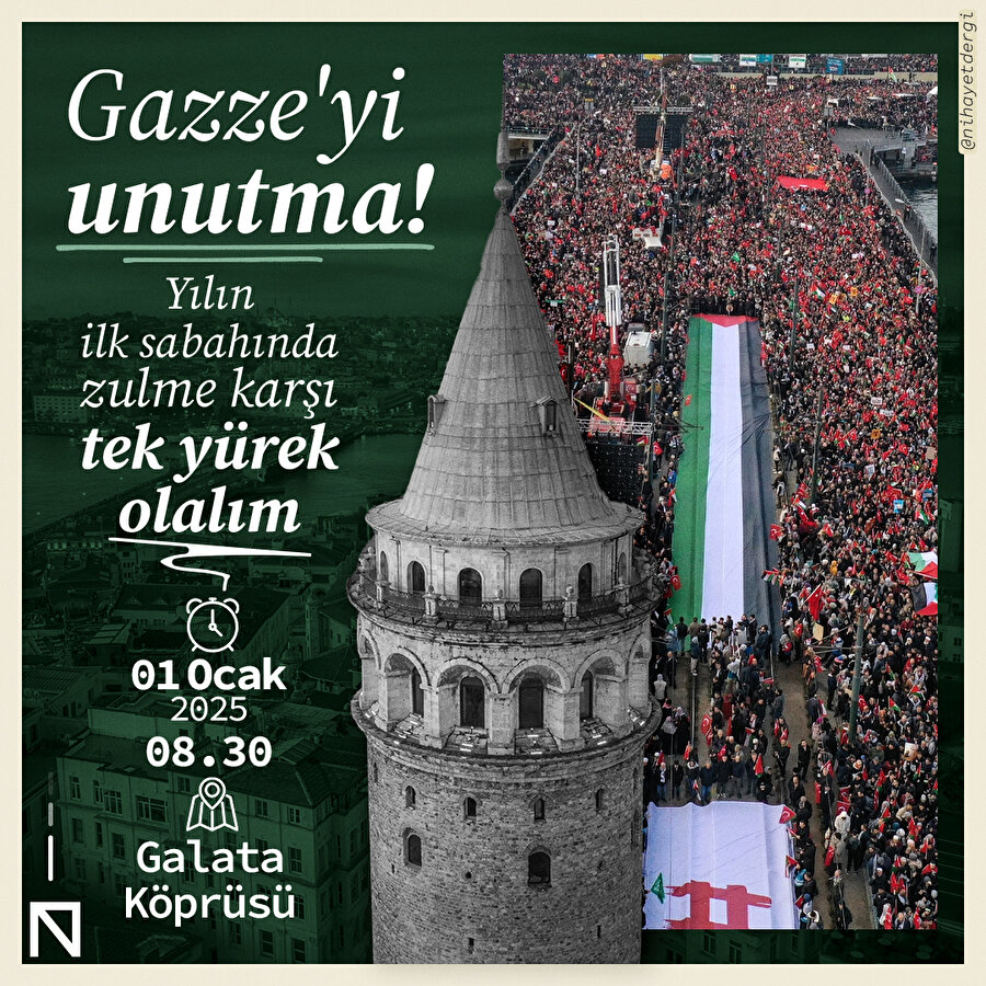 Gazze'yi unutma!