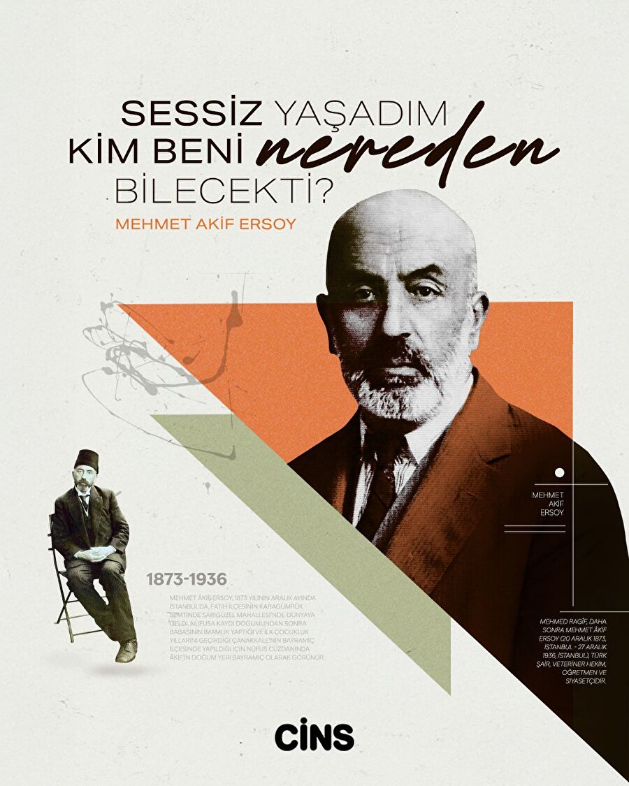 Sessiz yaşayan şair: Mehmet Akif Ersoy
