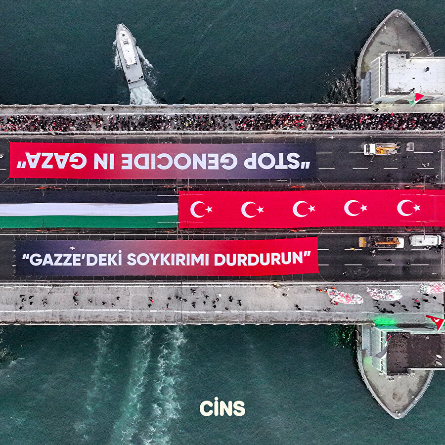 Gazze için Galata'dayız!