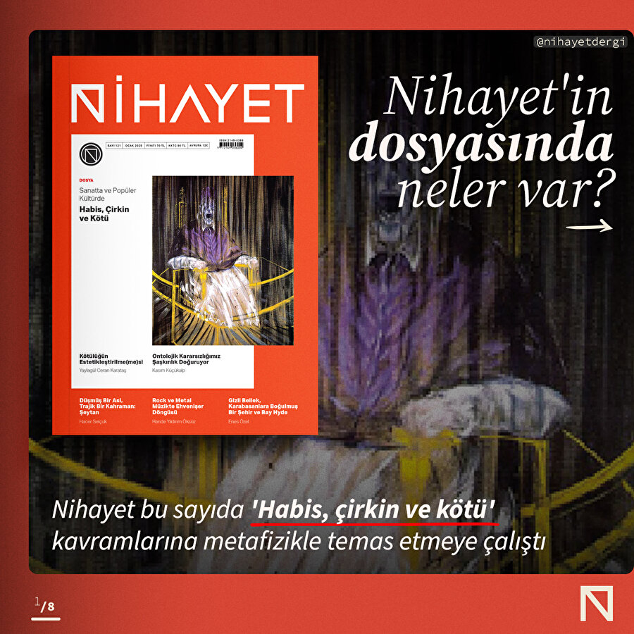 Nihayet Dergi'nin Ocak dosyasında neler var 🧐
