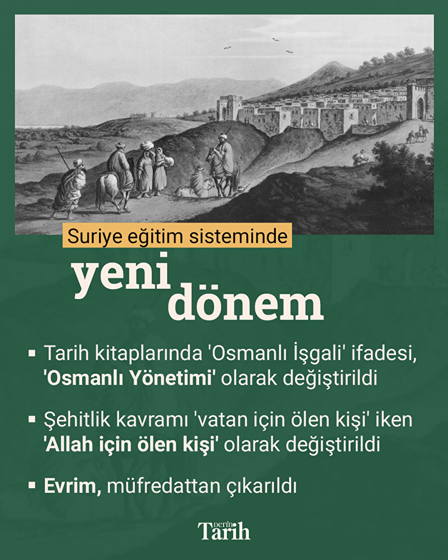 Suriye'de yeni okul müfredatı