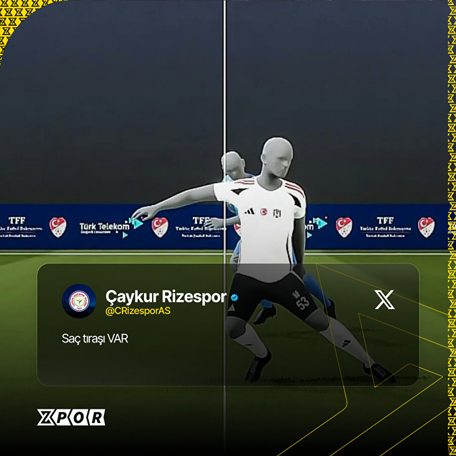 Rizespordan VAR paylaşımı!
