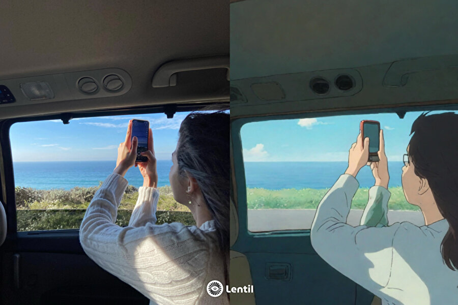 Lentil AI: Fotoğraflarınıza sanatsal bir dokunuş ✨
