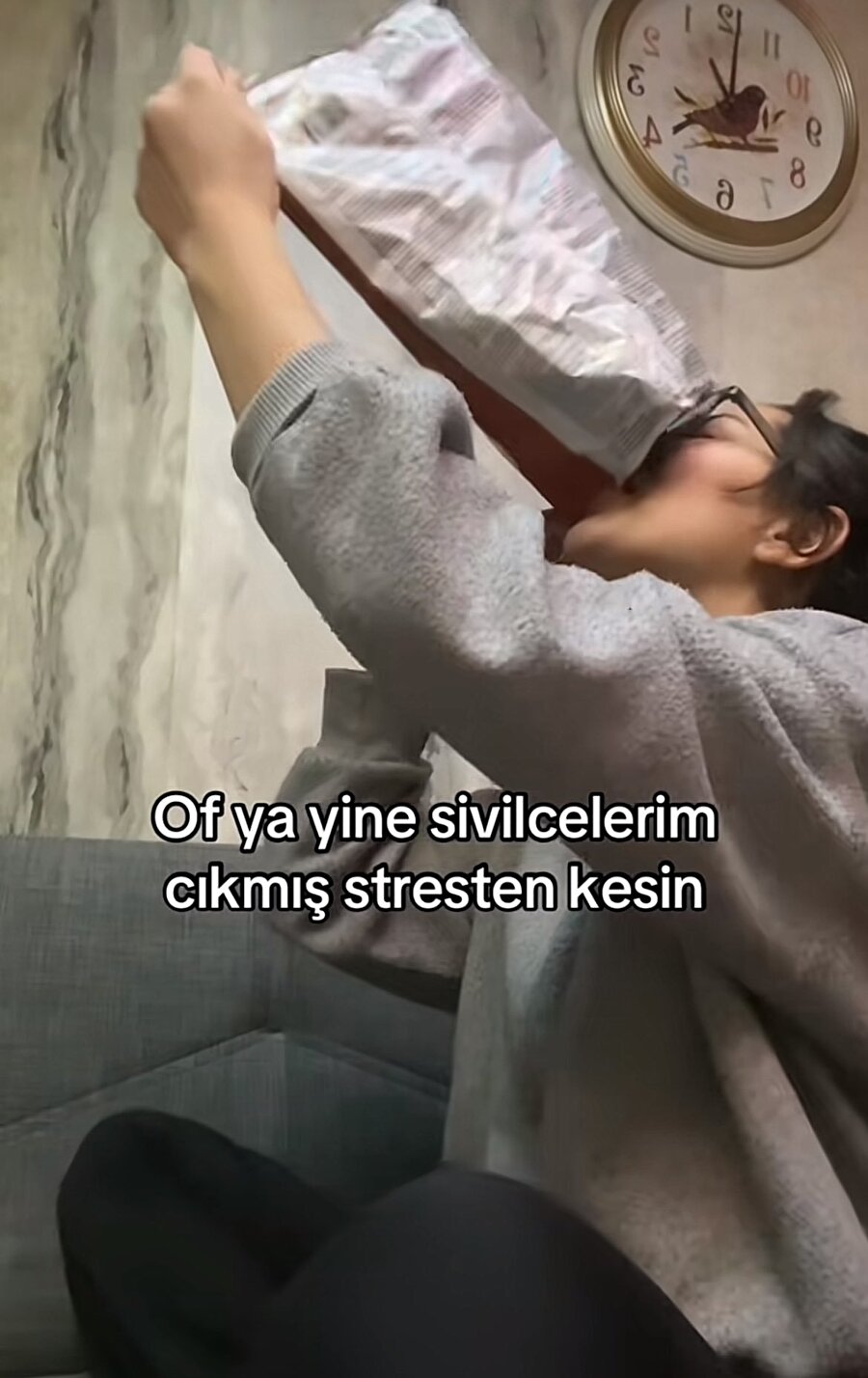 Aynen aynen stresten 