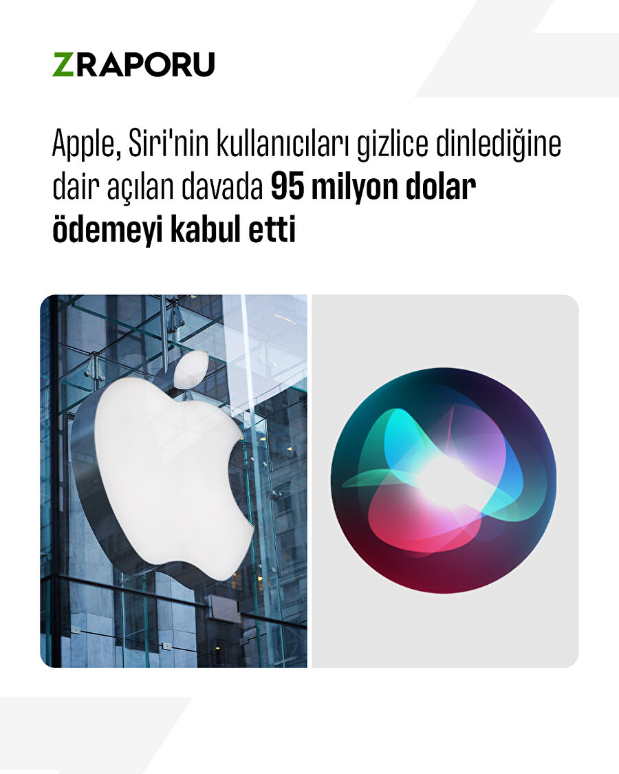 Apple, kullanıcıları gizlice dinlediği için 85 milyon dolar ceza ödeyecek 