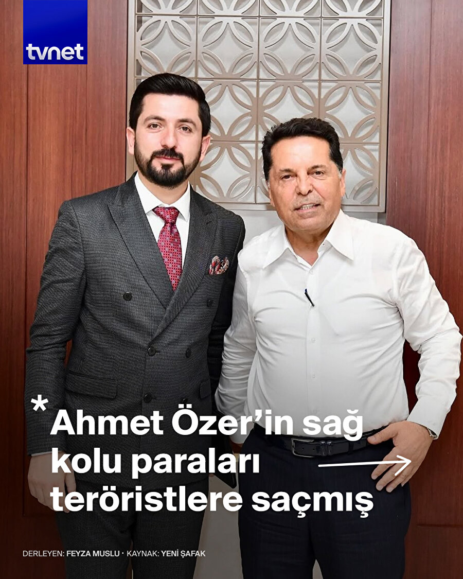 Ahmet Özer’in sağ kolu paraları teröristlere saçmış
