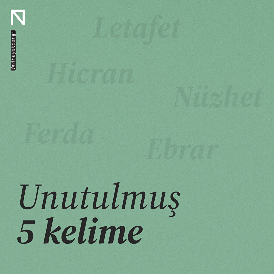 Türkçemizin unutulmuş güzellikleri 💬