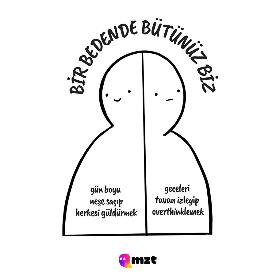 Bir bedende bütün olduğumuz düşünceler