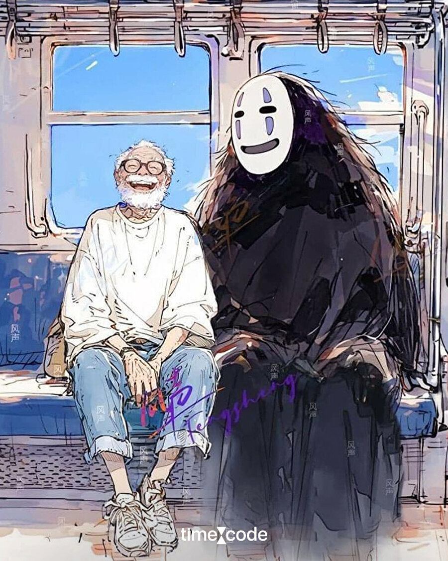 Miyazaki kendi filmlerinin içinde yer alsaydı