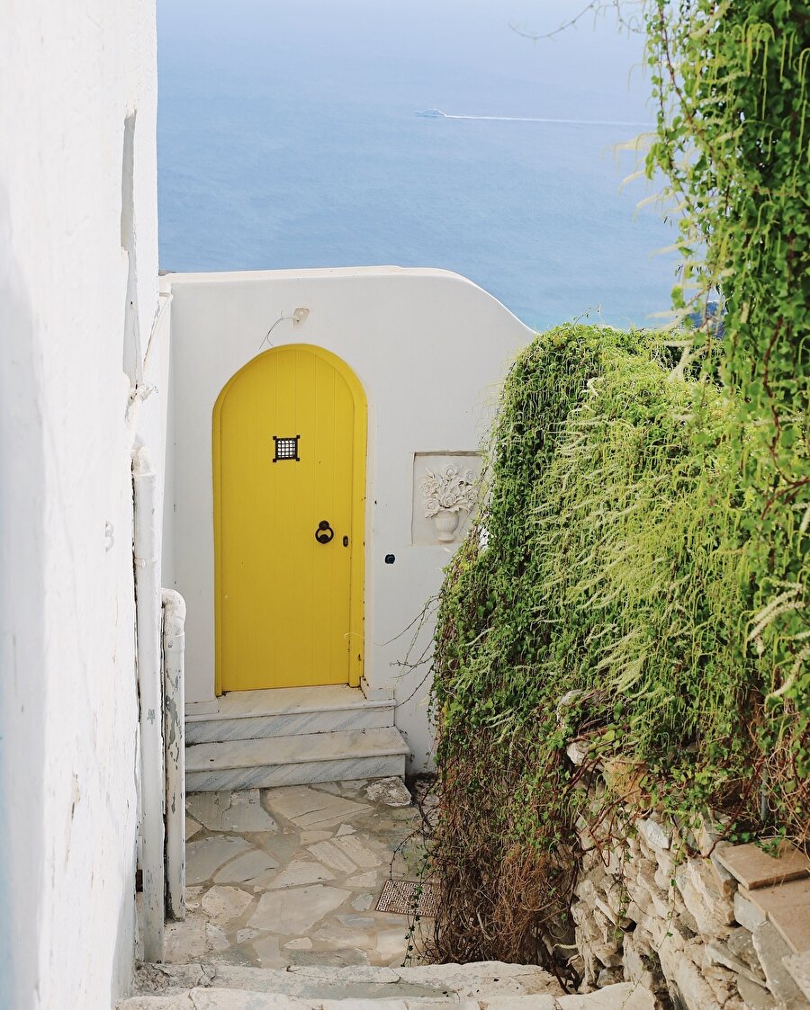 Tinos Adası’nda huzur dolu bir köy: Kardiani köyü 📍
