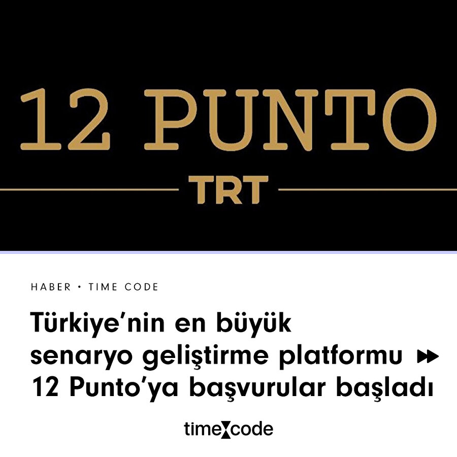 12 Punto başvuruları başladı