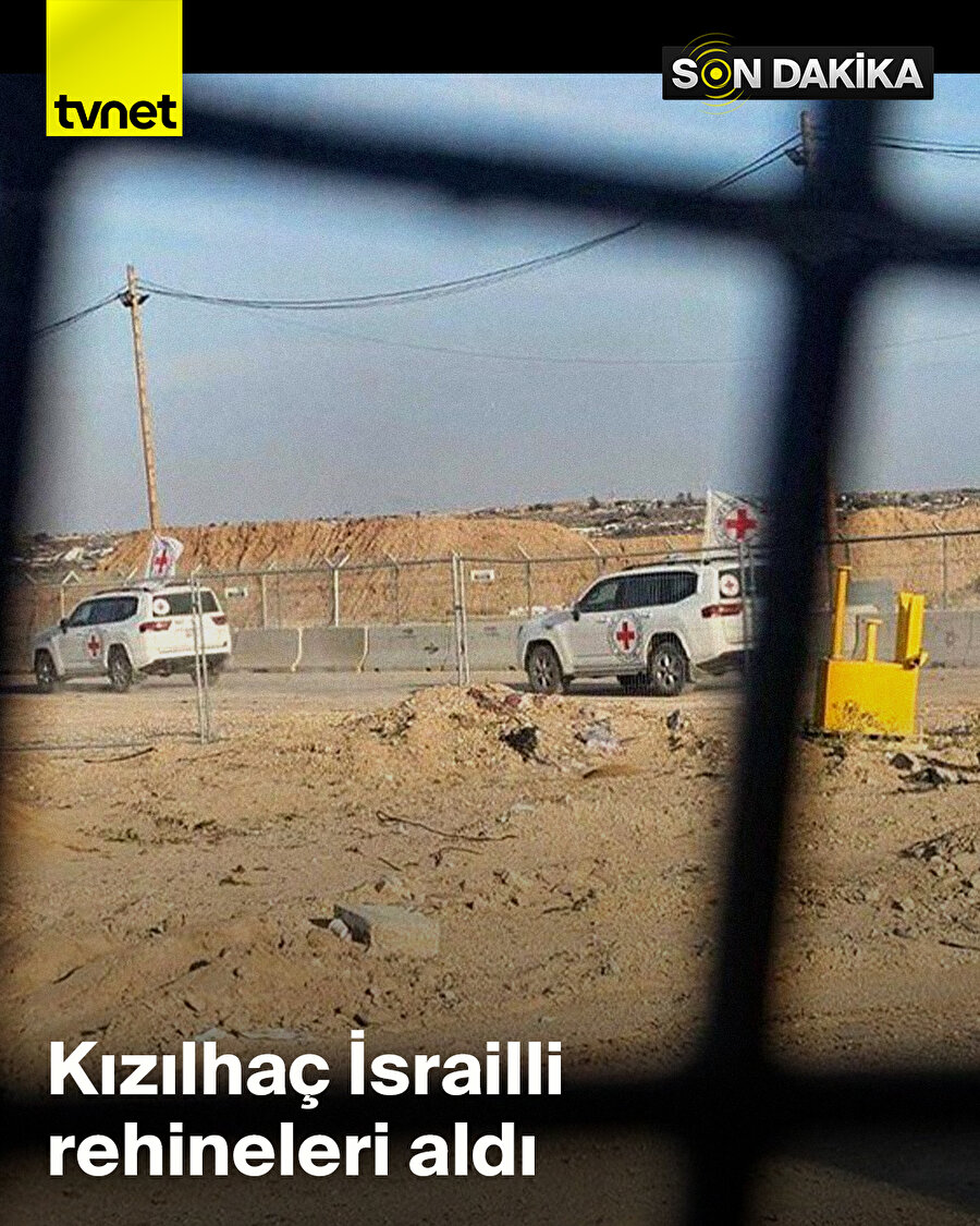 İsrailli esirler teslim alındı