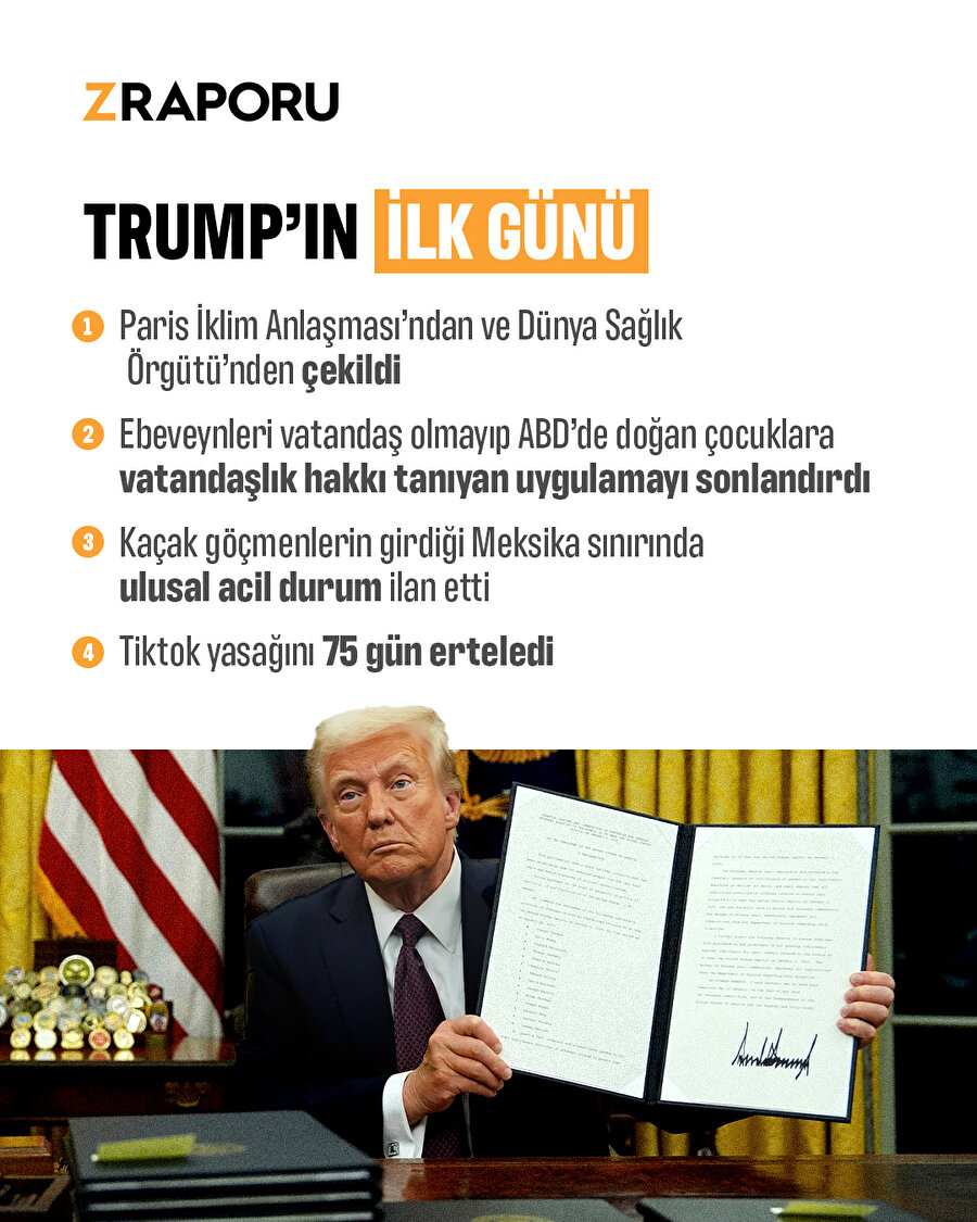 Trump'ın İlk Günü 
