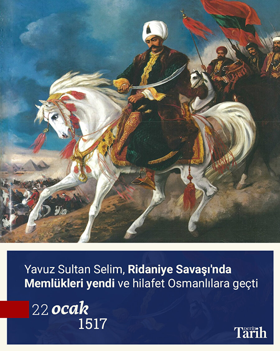 Tarihte bugün: Ridaniye Zaferi