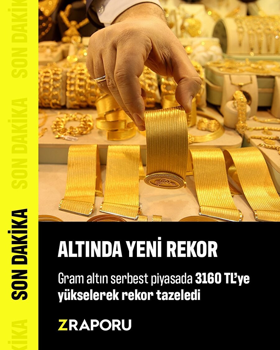 Altın rekor tazeledi