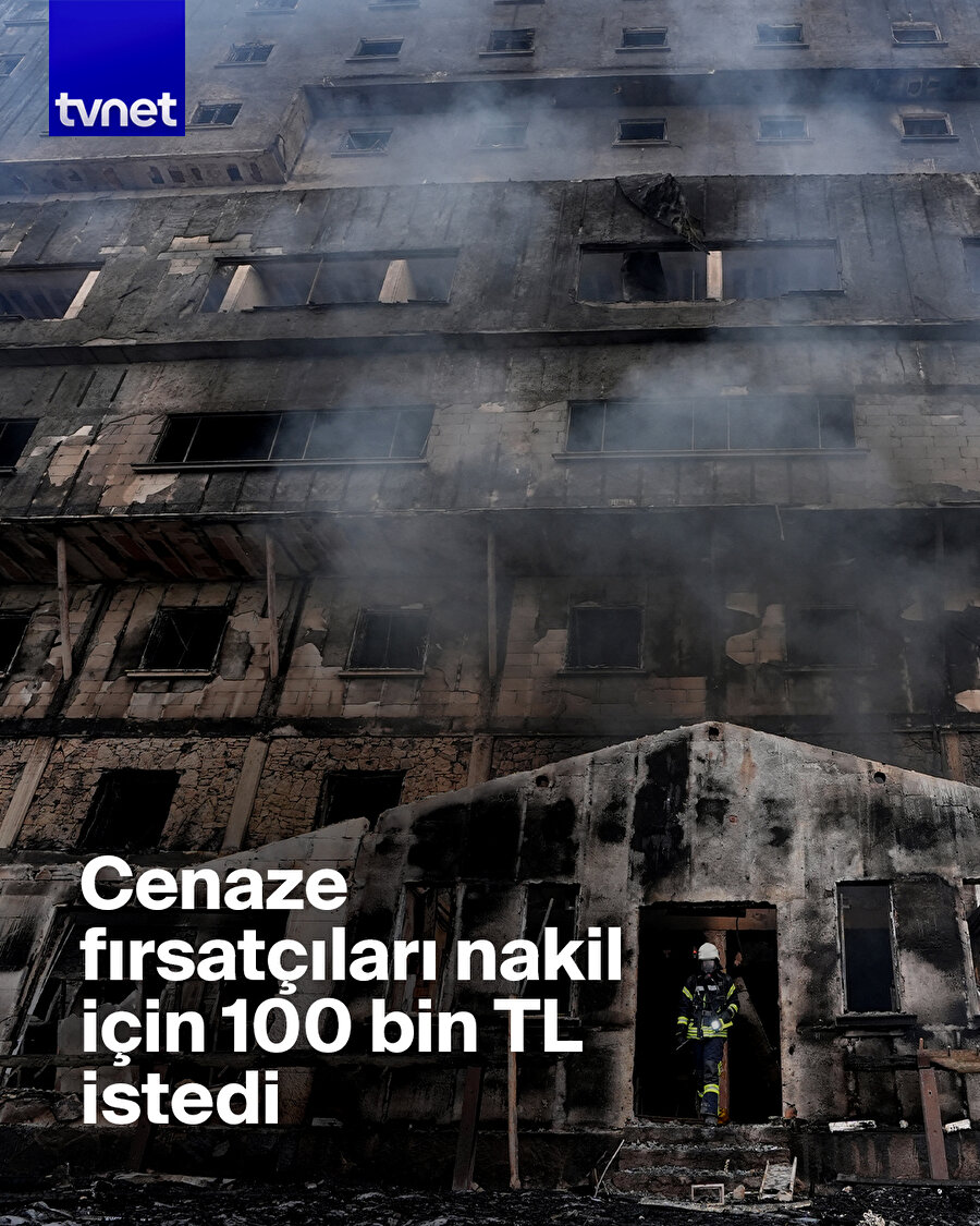 Kartalkaya faciasında cenaze fırsatçıları