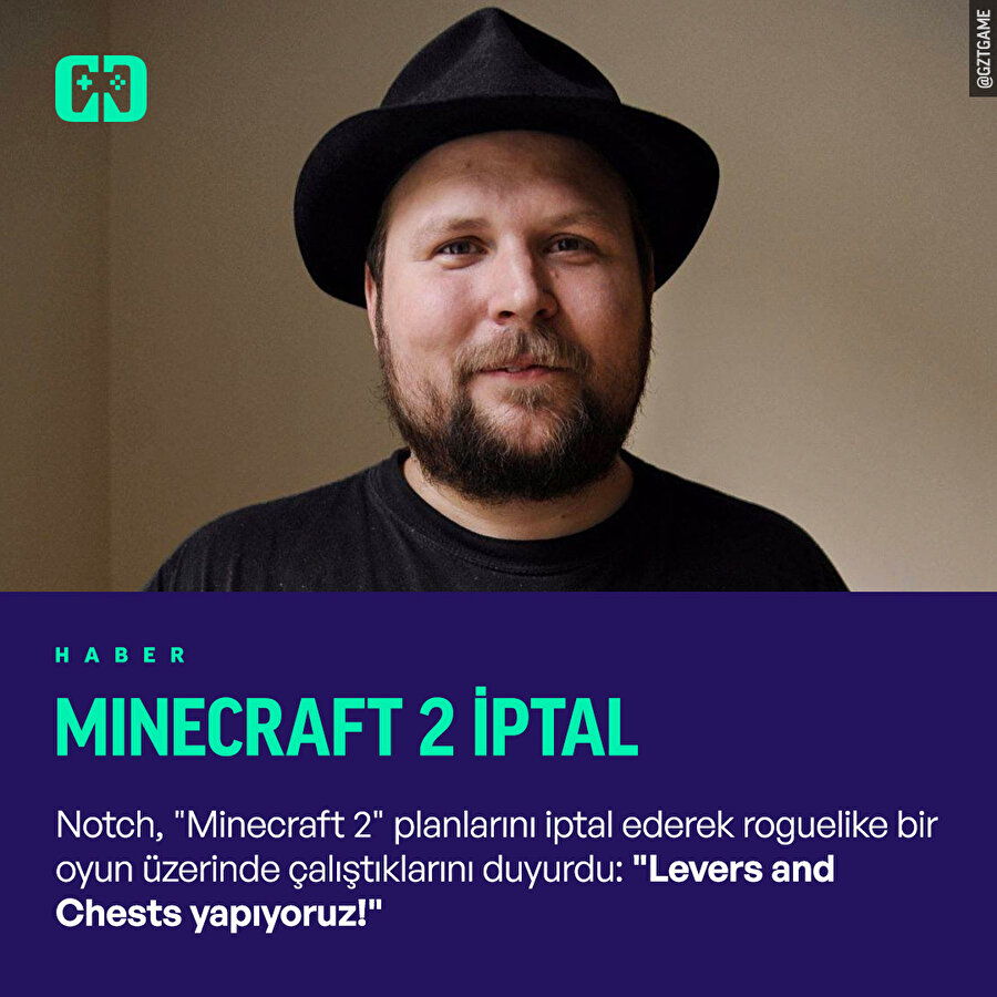 Minecraft 2 iptal oldu