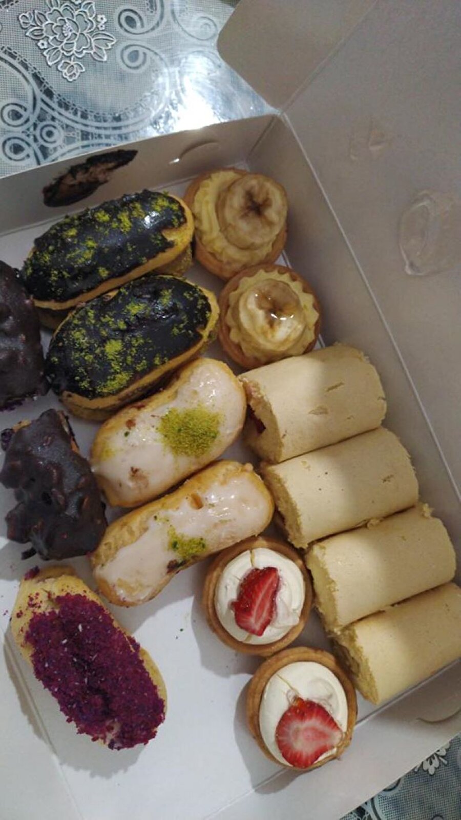 Çayı şekersiz içtiğimiz gün yanına hazırladığımız tabak