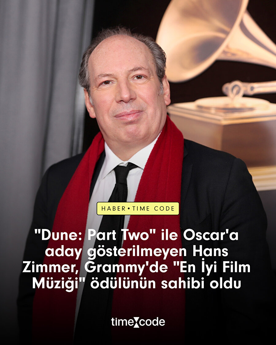 Hans Zimmer, Oscar'ın rövanşını Grammy Ödülleri'nde aldı📢