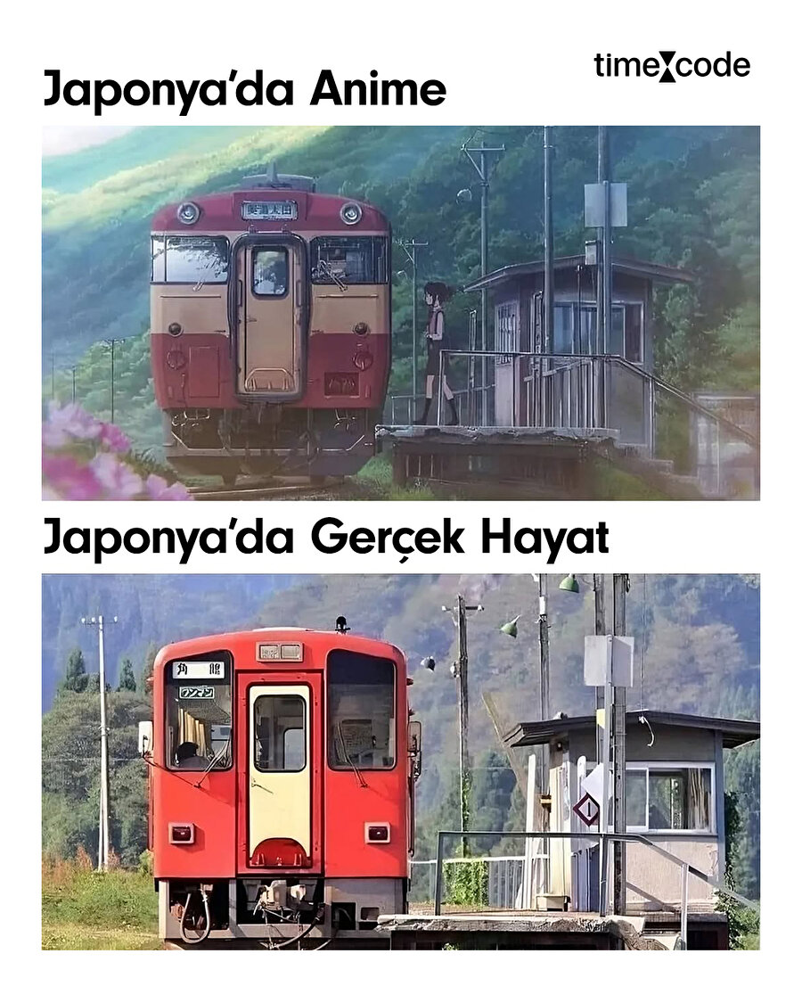 Japonya'da anime filmler ve gerçek hayat