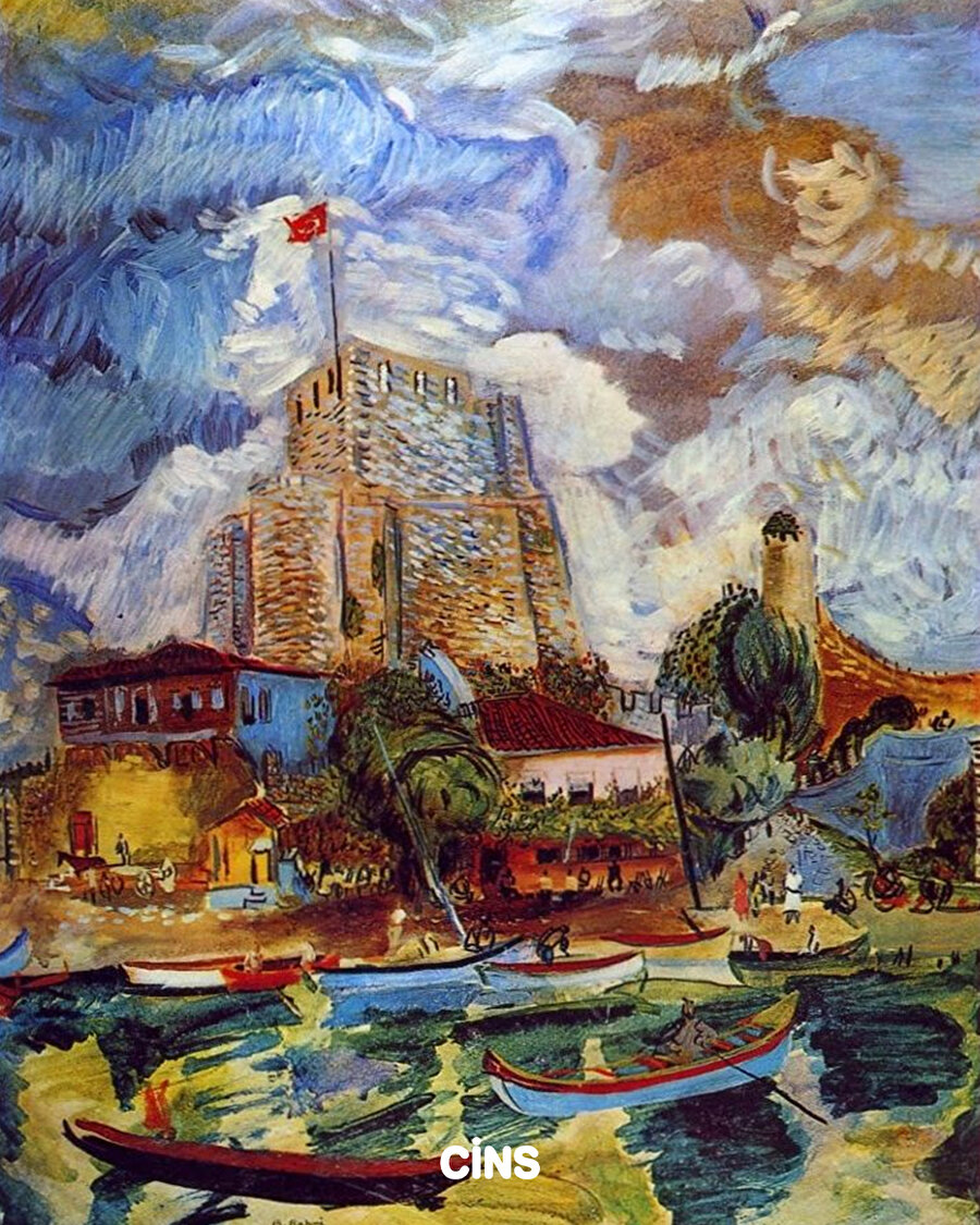 Bedri Rahmi Eyüpoğlu'nun eserlerinden 