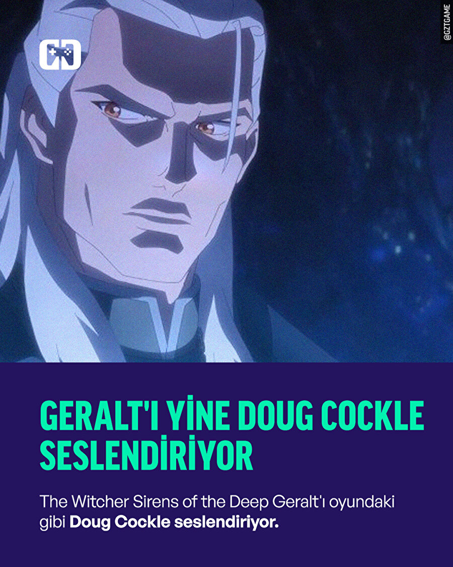 Witcher'ı aynı kişi seslendiriyor