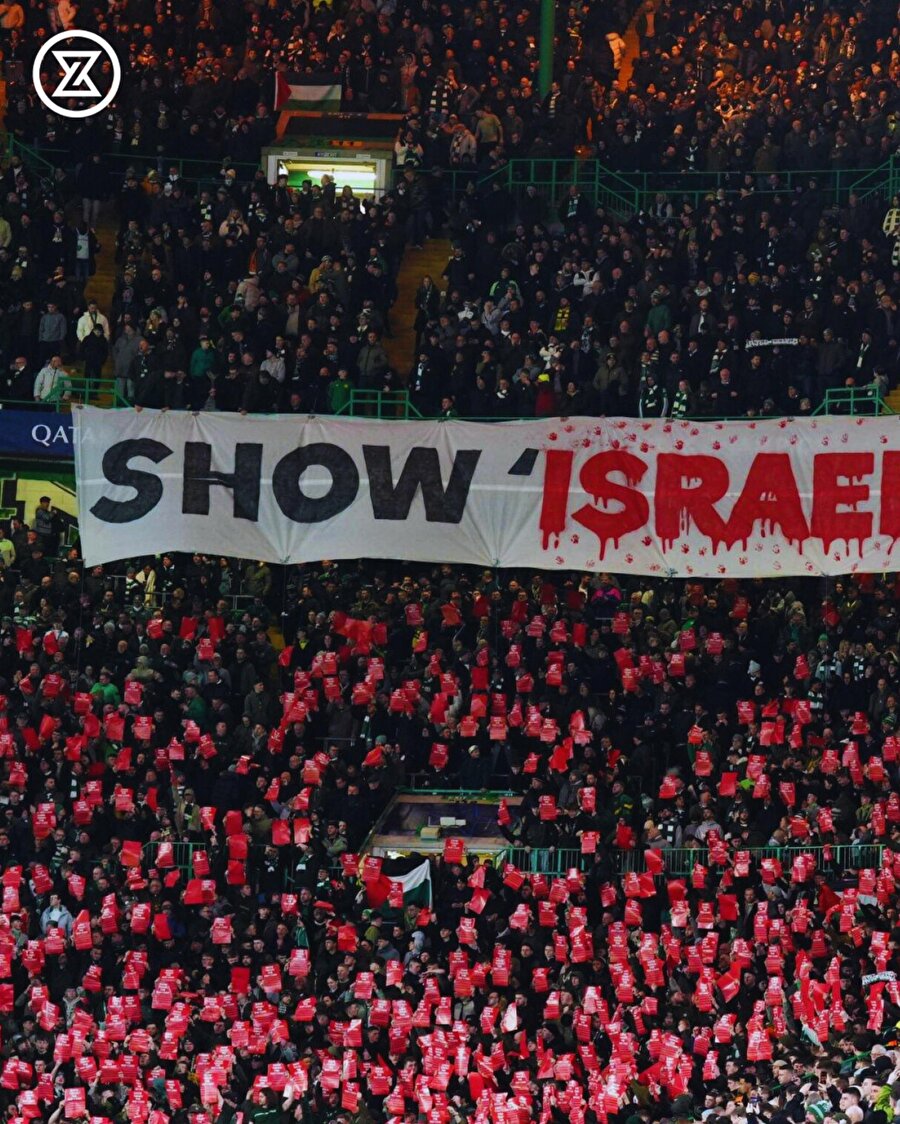 "İsrail'e kırmızı kart göster"