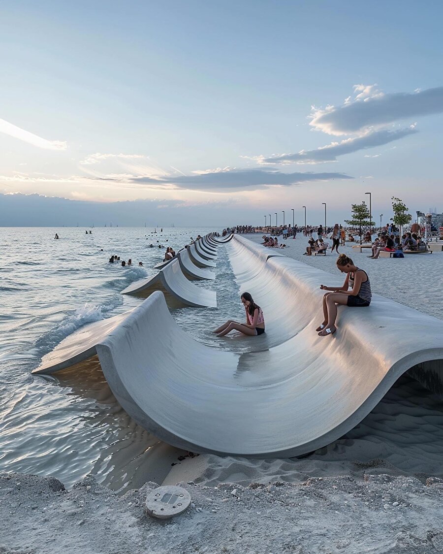 Tasarımcı Carlos Bañon Blazquez'den kıyı tasarımı önerisi 🌊