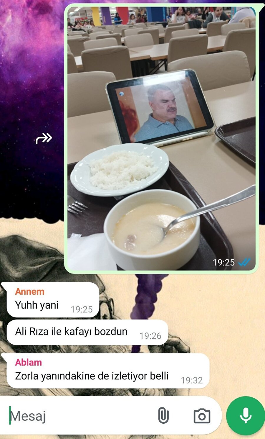 Bizim zevklerin ailemiz tarafından kabul görme şekli