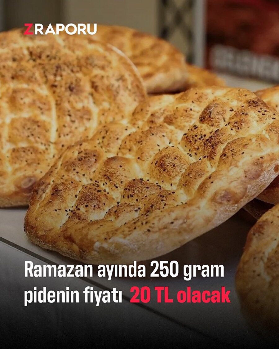 Ramazan pidesinin fiyatı belli oldu
