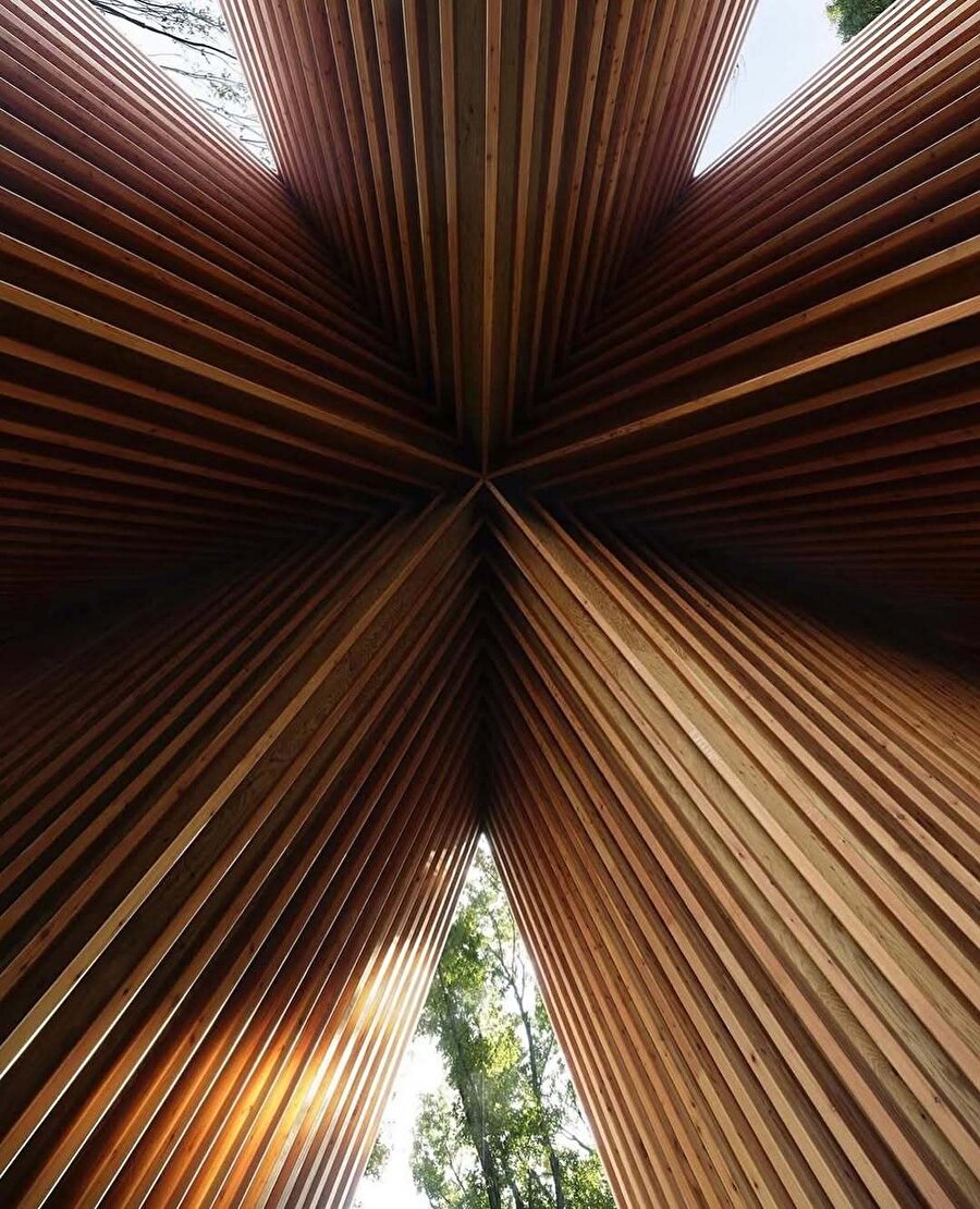 Japonya’da ormanın kucağında Sayama Forest Chapel ✨