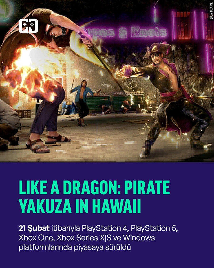 Korsan oyunu 21 Şubat ile yayında