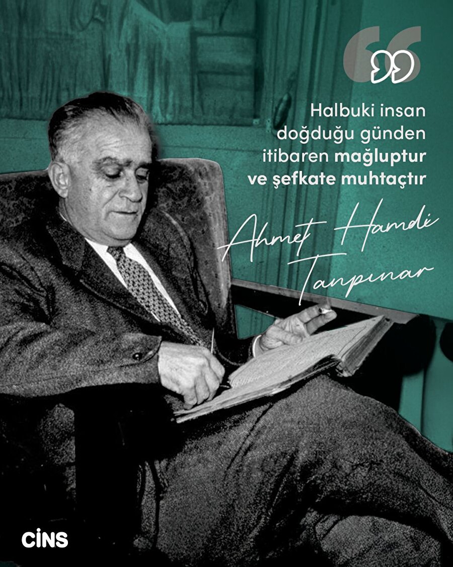 Ahmet Hamdi Tanpınar'dan insana dair